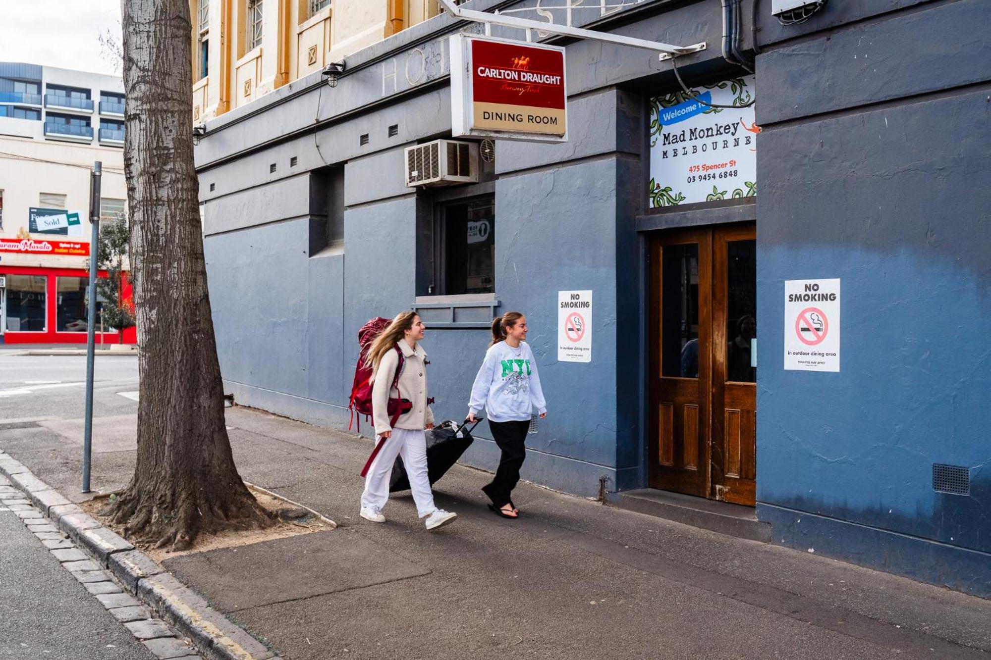 A Pousada Mad Monkey Melbourne Exterior foto
